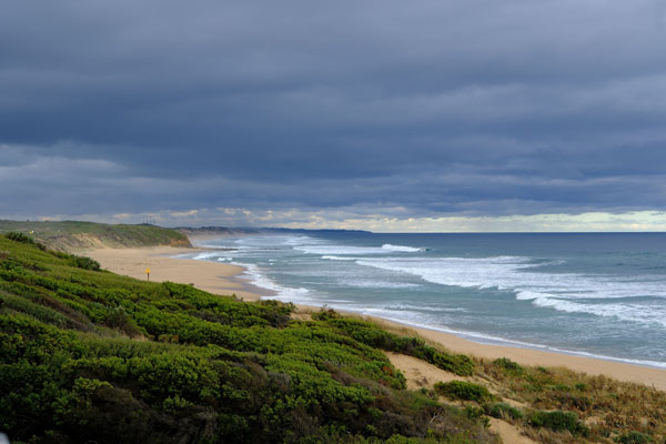 before the storm photo of a beach