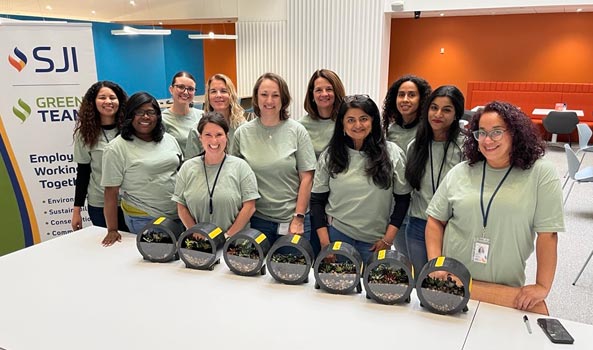 Photo of Green Team members