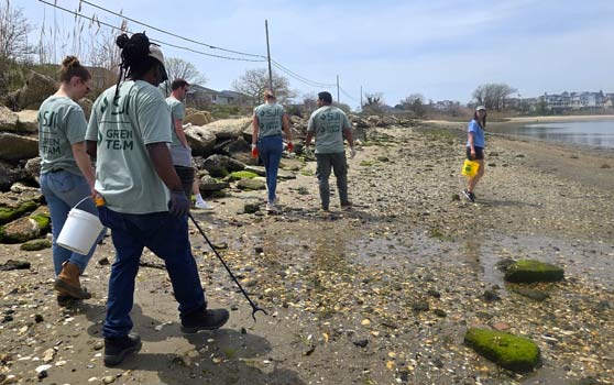 Photo of Green Team members