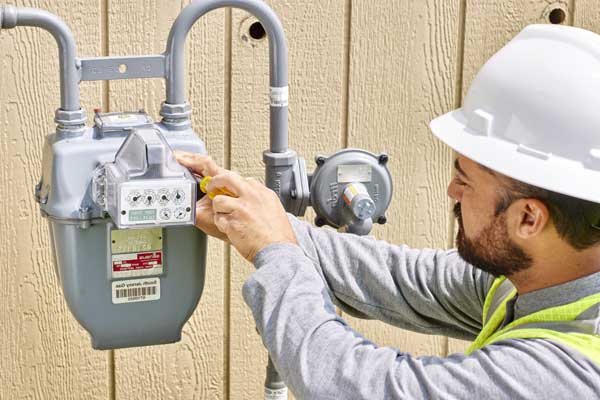 Natural Gas meter maintenance
