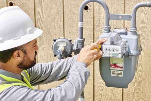 Natural Gas meter maintenance