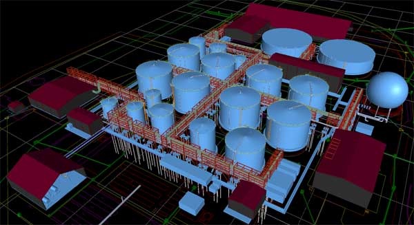 3D Diagram of the finished project