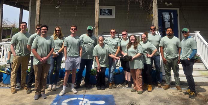 Photo of Green Team members