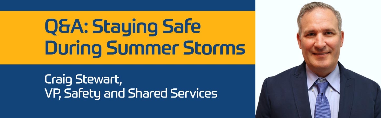 Q&A: Staying Safe During Summer Storms with Craig Stewart of SJI Utilities