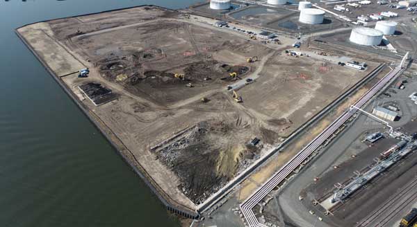 Aerial picture of the Project site