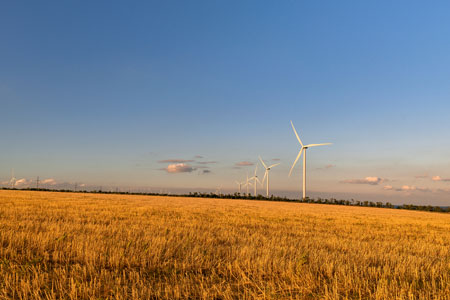 Wind farm photo